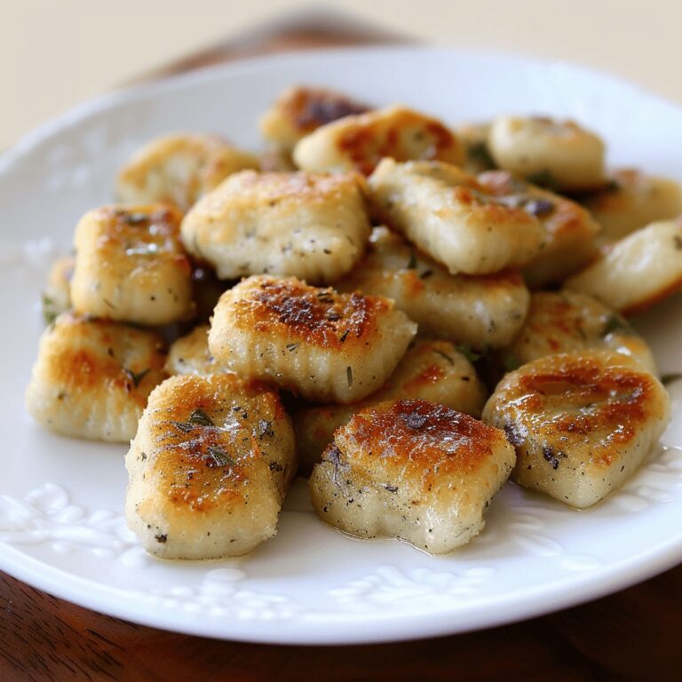 Irresistible Potato Garlic Gnocchi Recipe