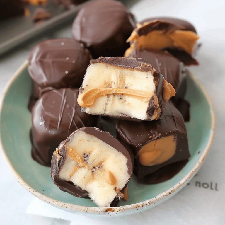 Decadent Chocolate Peanut Butter Banana Bites Recipe