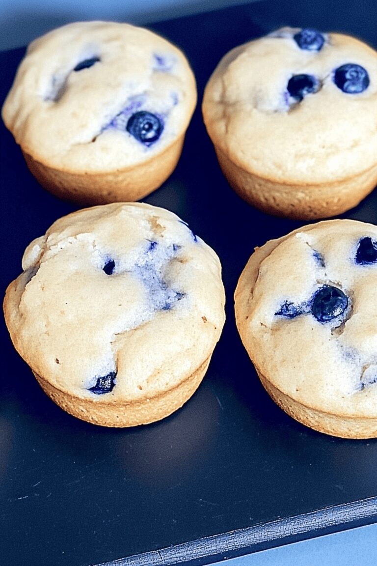 Blueberry Cream Cheese Protein Muffins Recipe