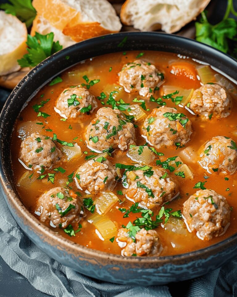 Albondigas Soup (Mexican Meatball Soup) Recipe