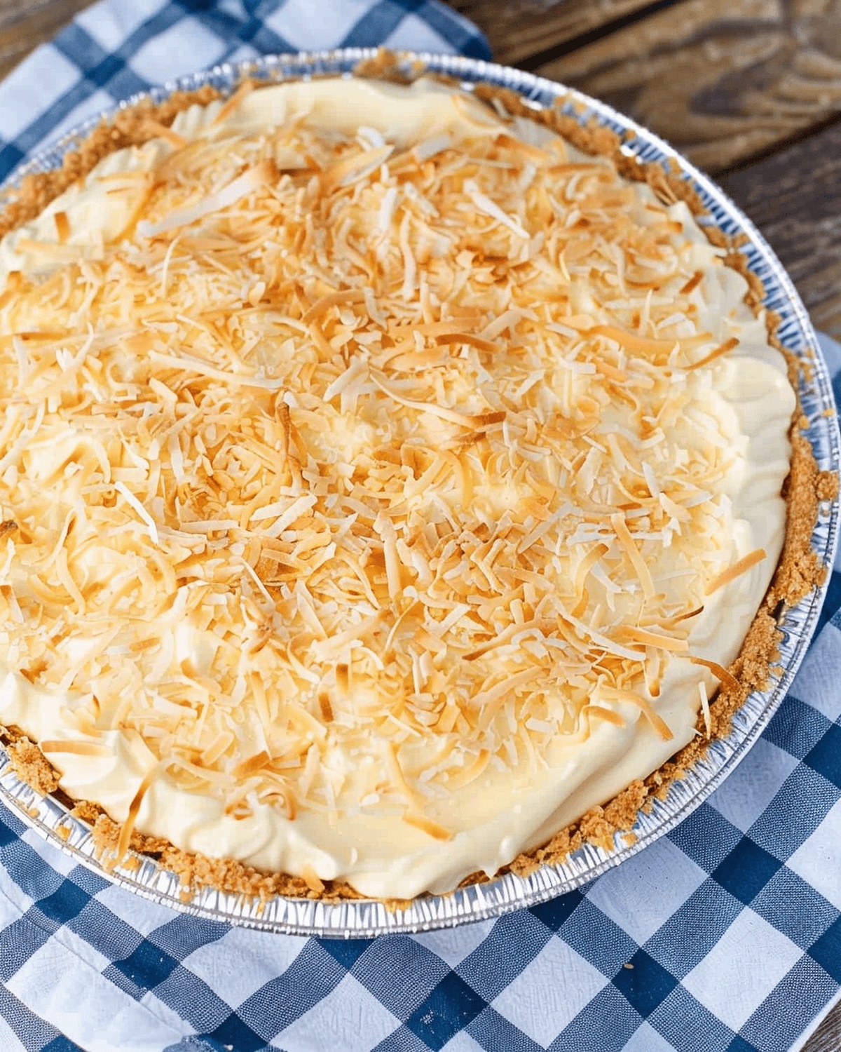No-Bake Coconut Cream Pie Recipe