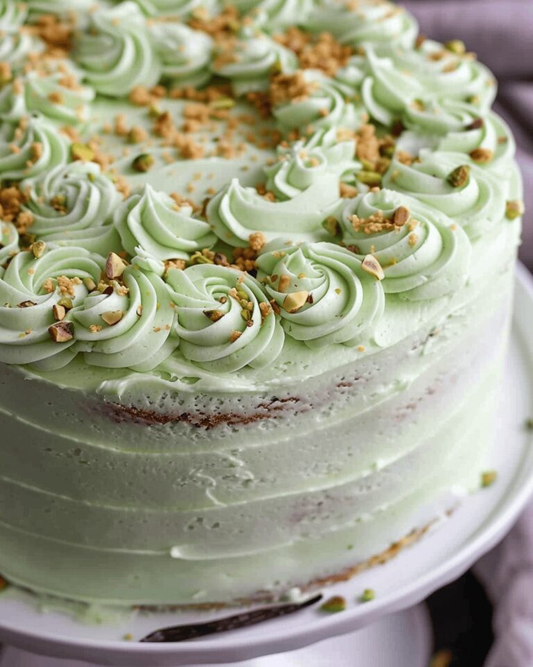 Vanilla Bean Pistachio Cake Recipe