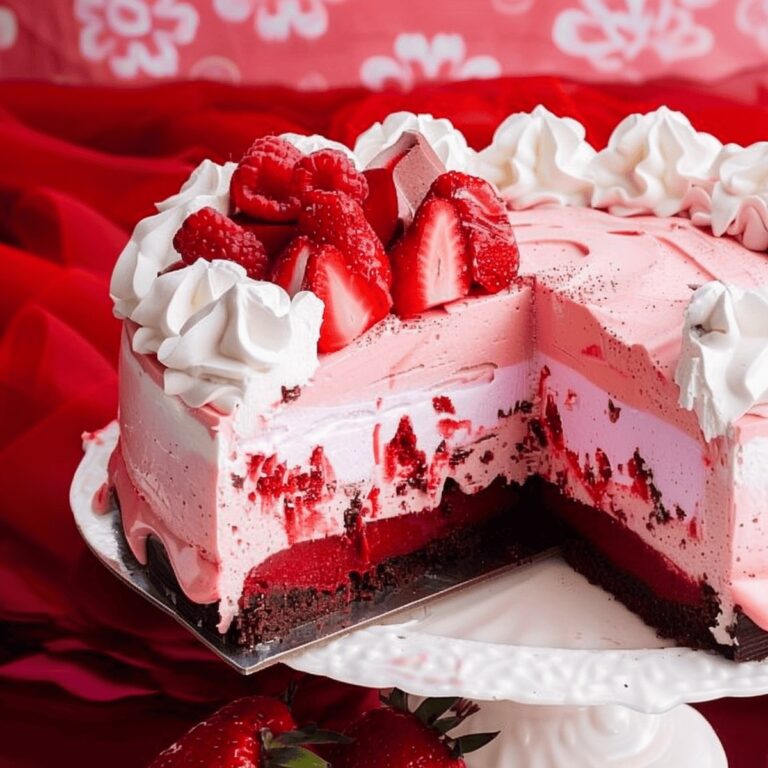 Decadent Strawberry Red Velvet Cheesecake Recipe