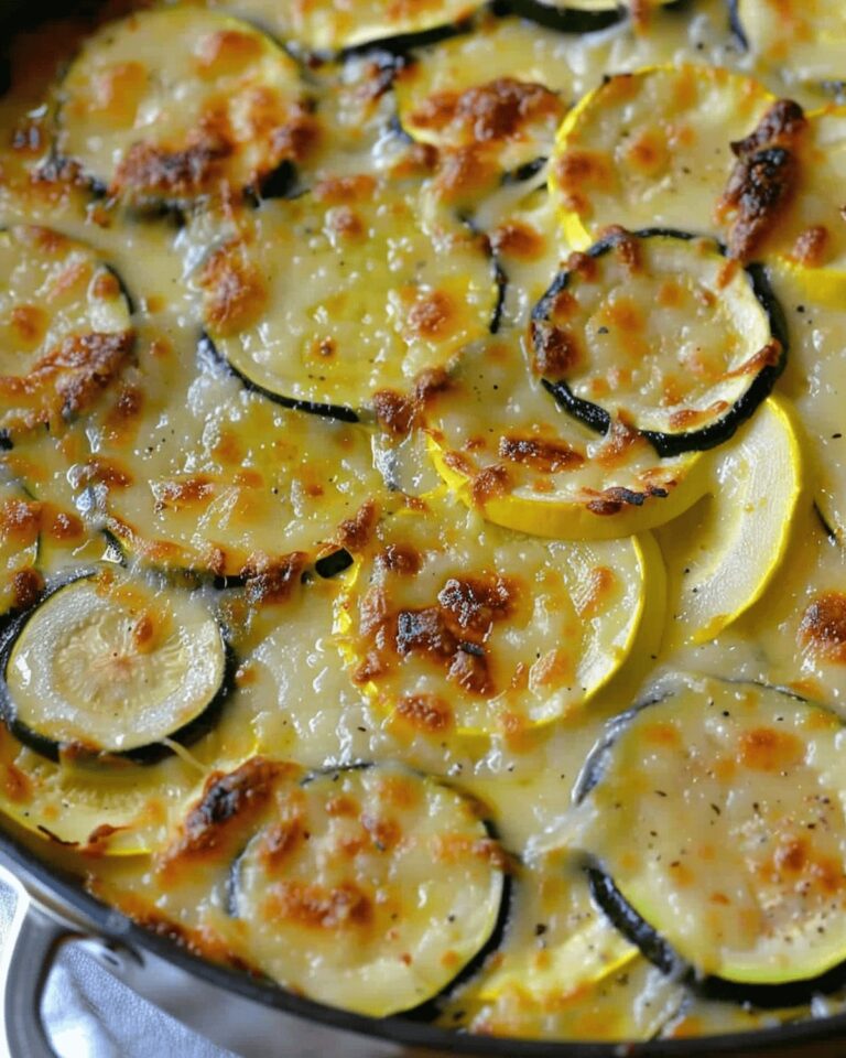 Zucchini Gratin with Yellow Squash Recipe