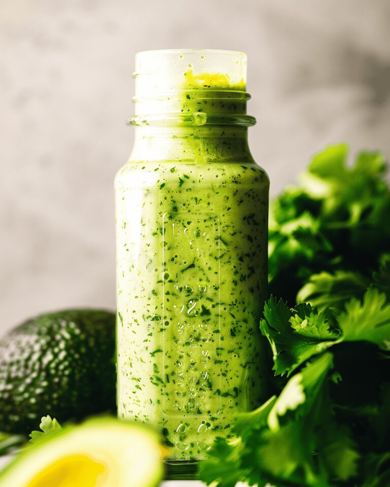 Creamy Avocado Cilantro Lime Dressing Recipe
