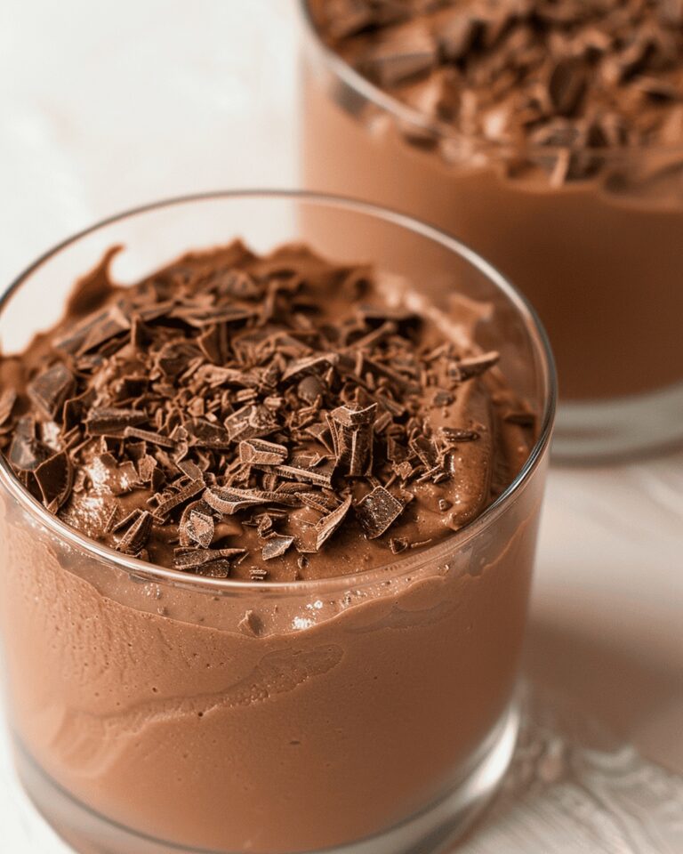 Vegan Protein Chocolate Mousse Recipe