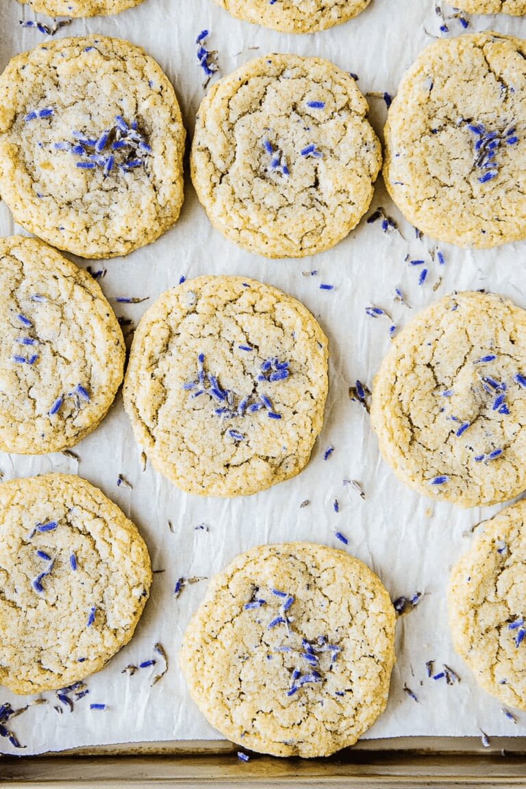 Lavender Earl Grey Cookies Recipe
