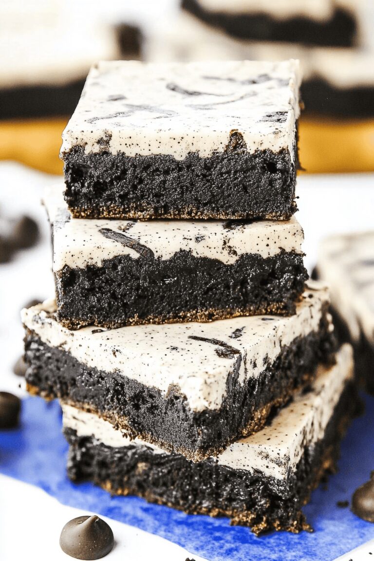 Fudgy Cookies and Cream Brownies Recipe
