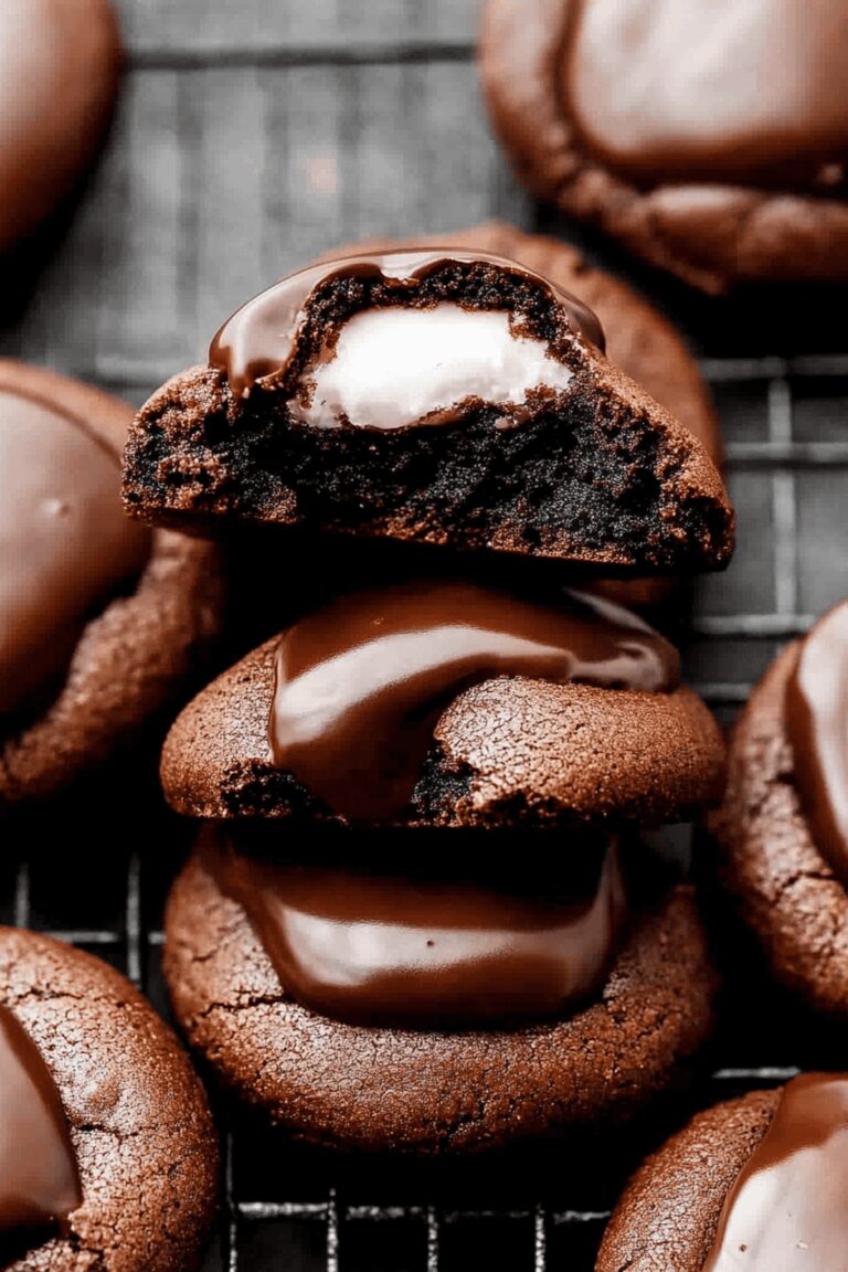 Marshmallow-Surprise Hot Cocoa Cookies Recipe