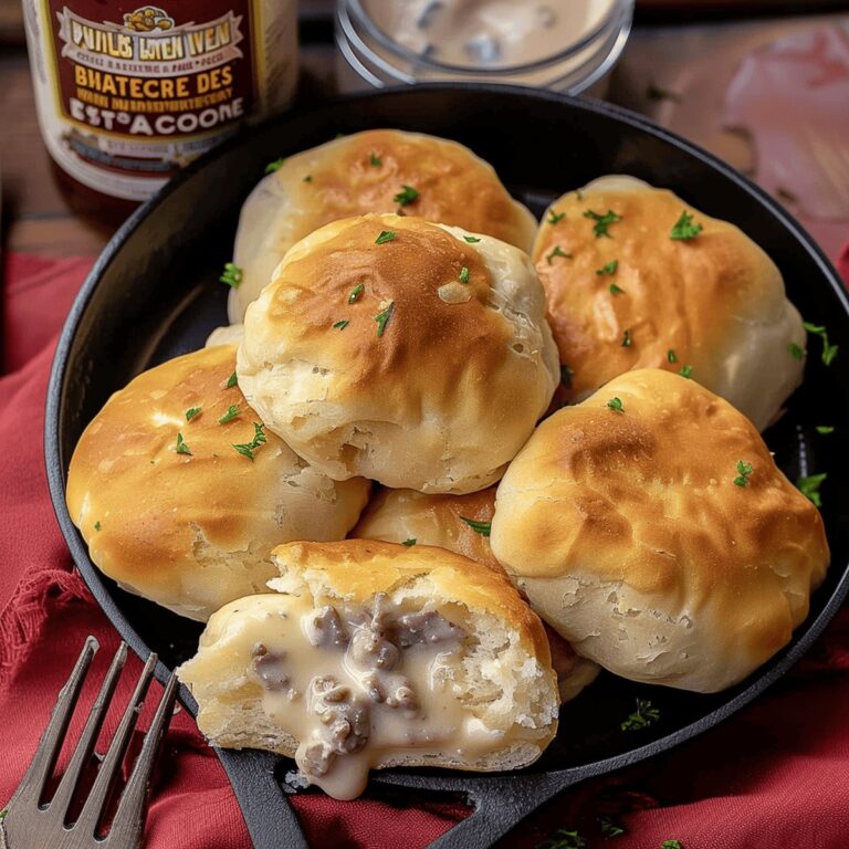 Irresistible Biscuits and Gravy Bombs Recipe