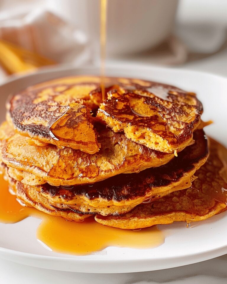 2-Ingredient Sweet Potato Pancakes Recipe