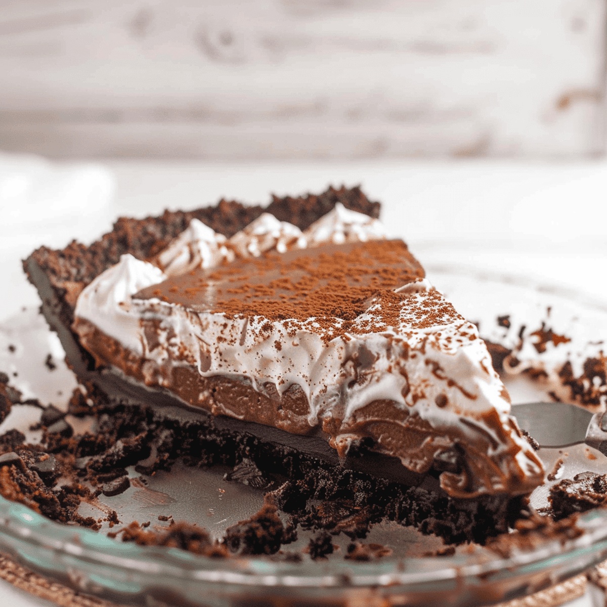 Decadent Mississippi Mud Pie Recipe