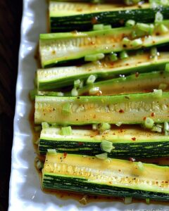 Sizzling Asian Zucchini Recipe