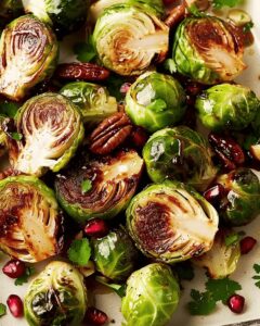 Crispy Balsamic Brussels Sprouts Recipe