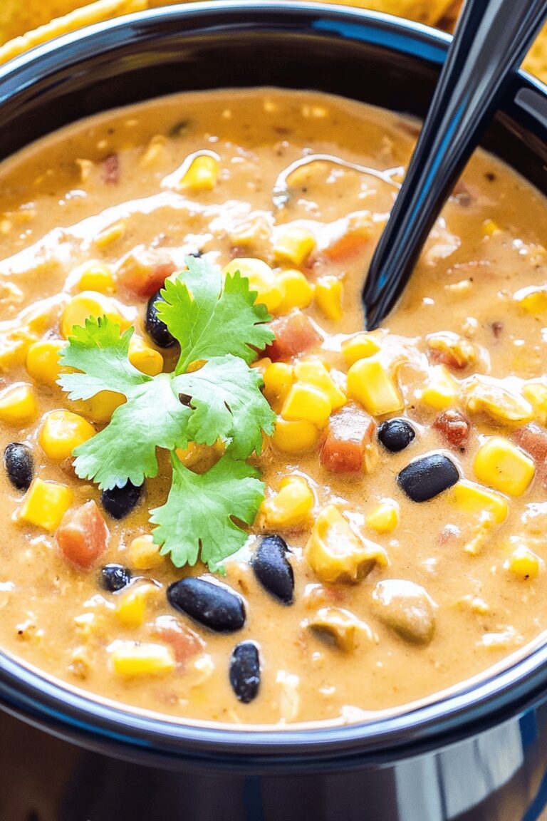 Slow Cooker Chicken Tortilla Soup Recipe