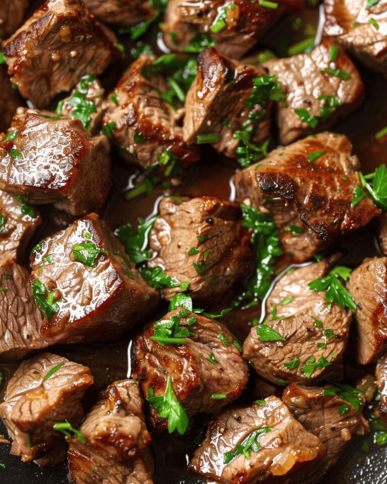 Garlic Butter Steak Bites Recipe