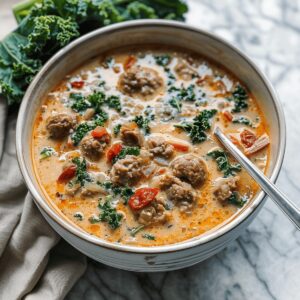 Creamy Instant Pot Keto Tuscan Soup Recipe