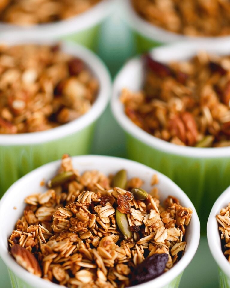 Crunchy Olive Granola Recipe