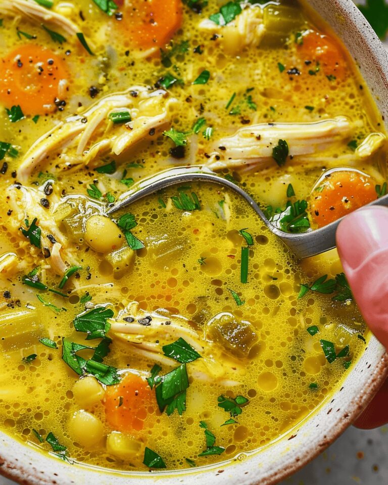 Comforting Coconut Turmeric Chicken Soup Recipe