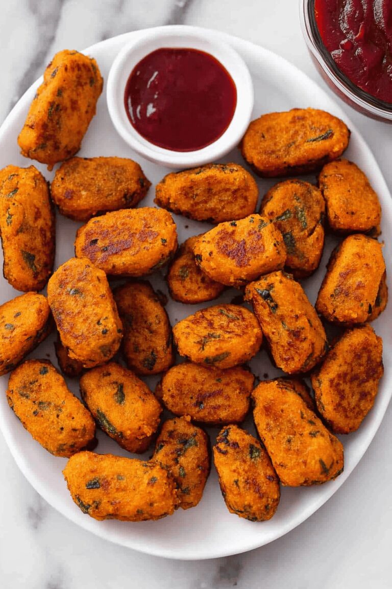 Baked Sweet Potato Zucchini Tots Recipe