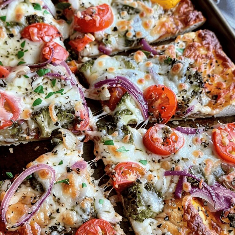 Irresistible Roasted Vegetable Pizza Recipe
