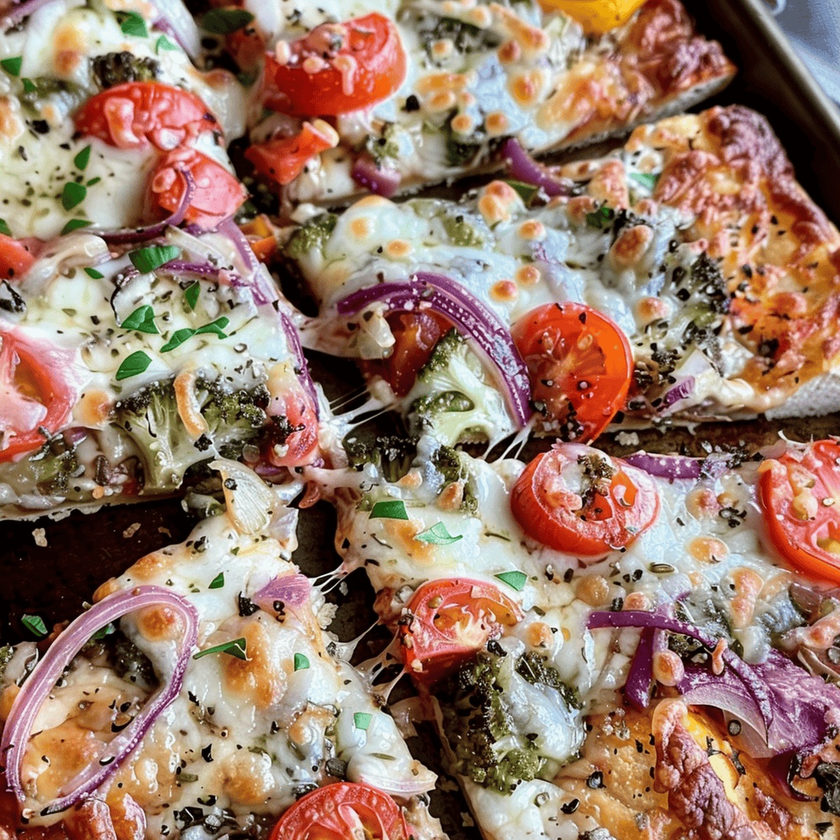 Irresistible Roasted Vegetable Pizza Recipe