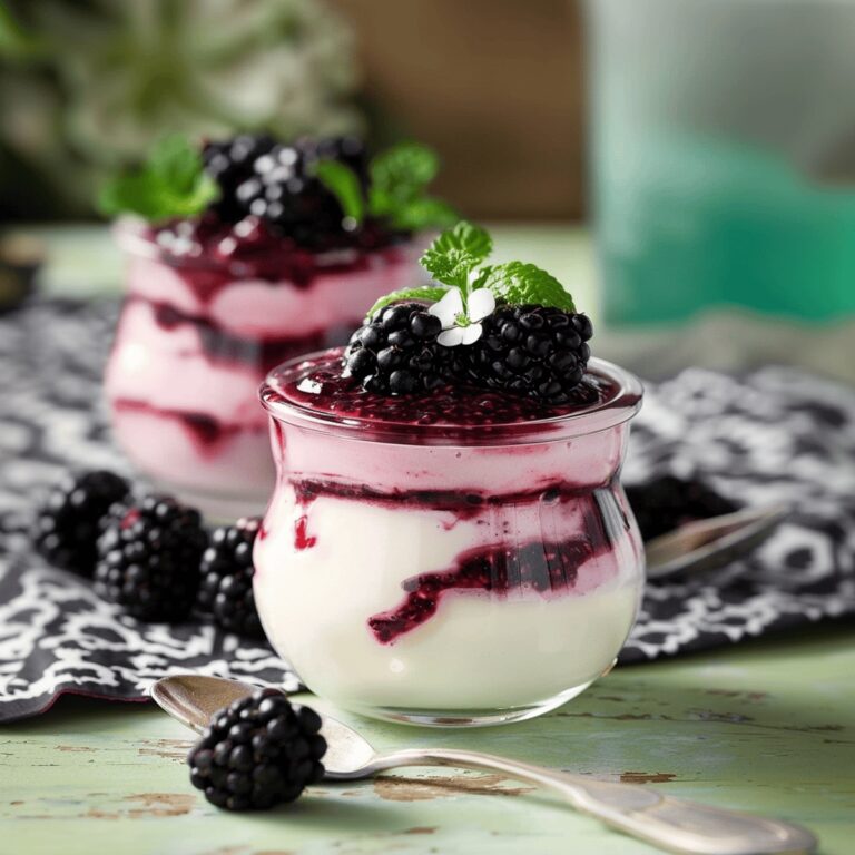 Creamy Irish Blackberry Fool Recipe