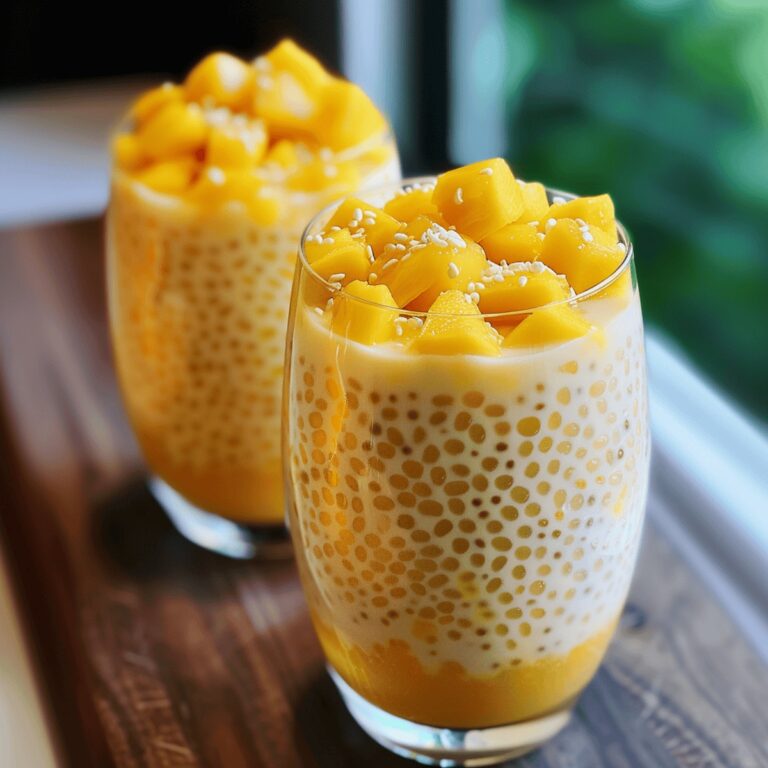 Tropical Mango Sago Recipe