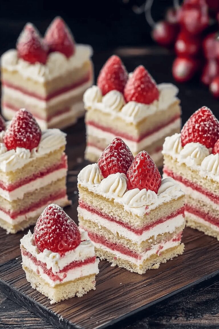 Strawberry Lemon Layer Cake Recipe