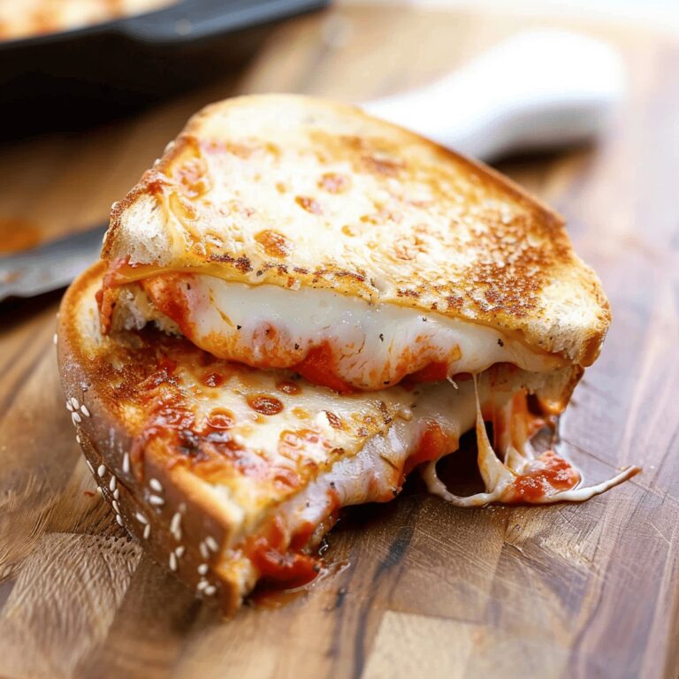 Creamy Lasagna Grilled Cheese Recipe