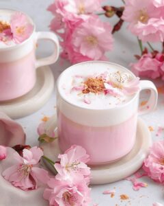 Sakura Latte Recipe