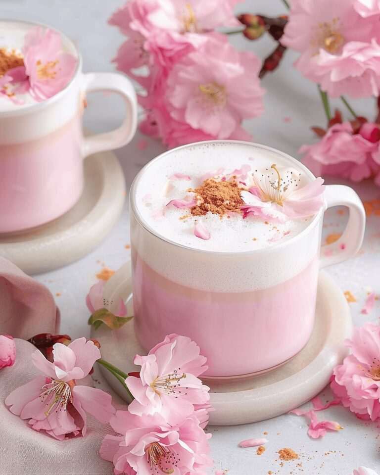 Sakura Latte Recipe