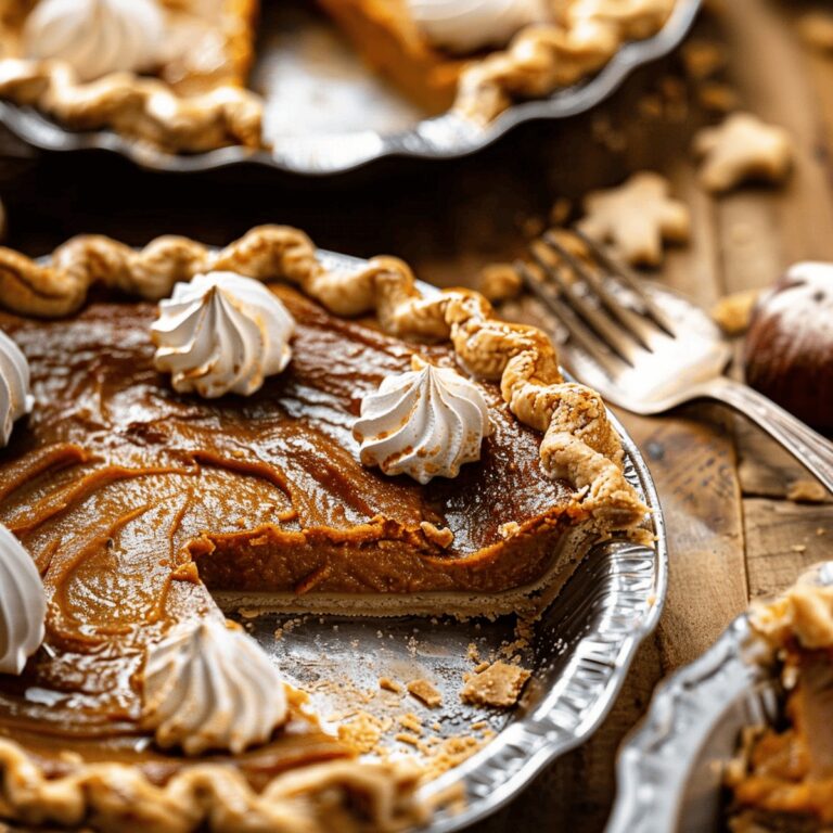Decadent Sweet Potato Pie Recipe
