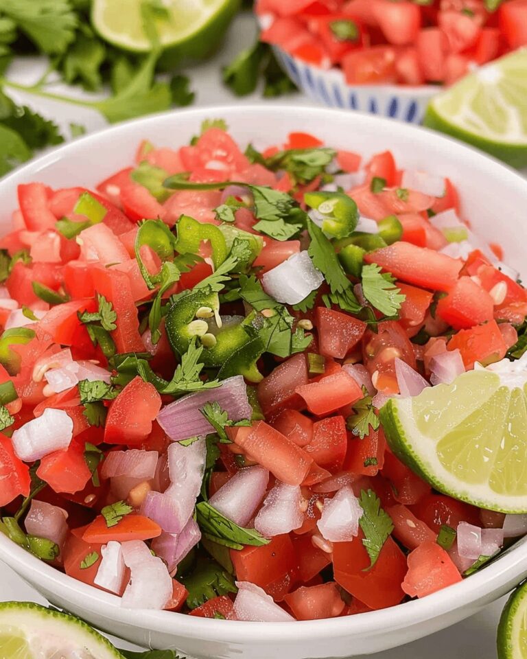 Fresh Pico de Gallo Recipe