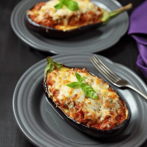 Savory Mediterranean Stuffed Eggplants Recipe