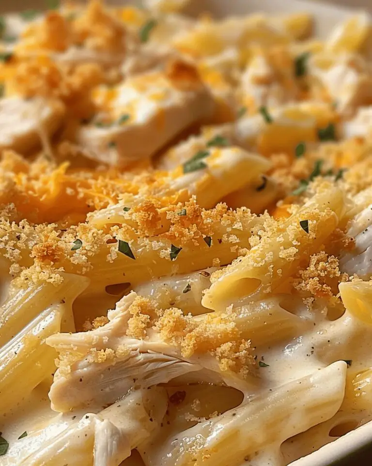 Homestyle Chicken Penne Casserole Recipe