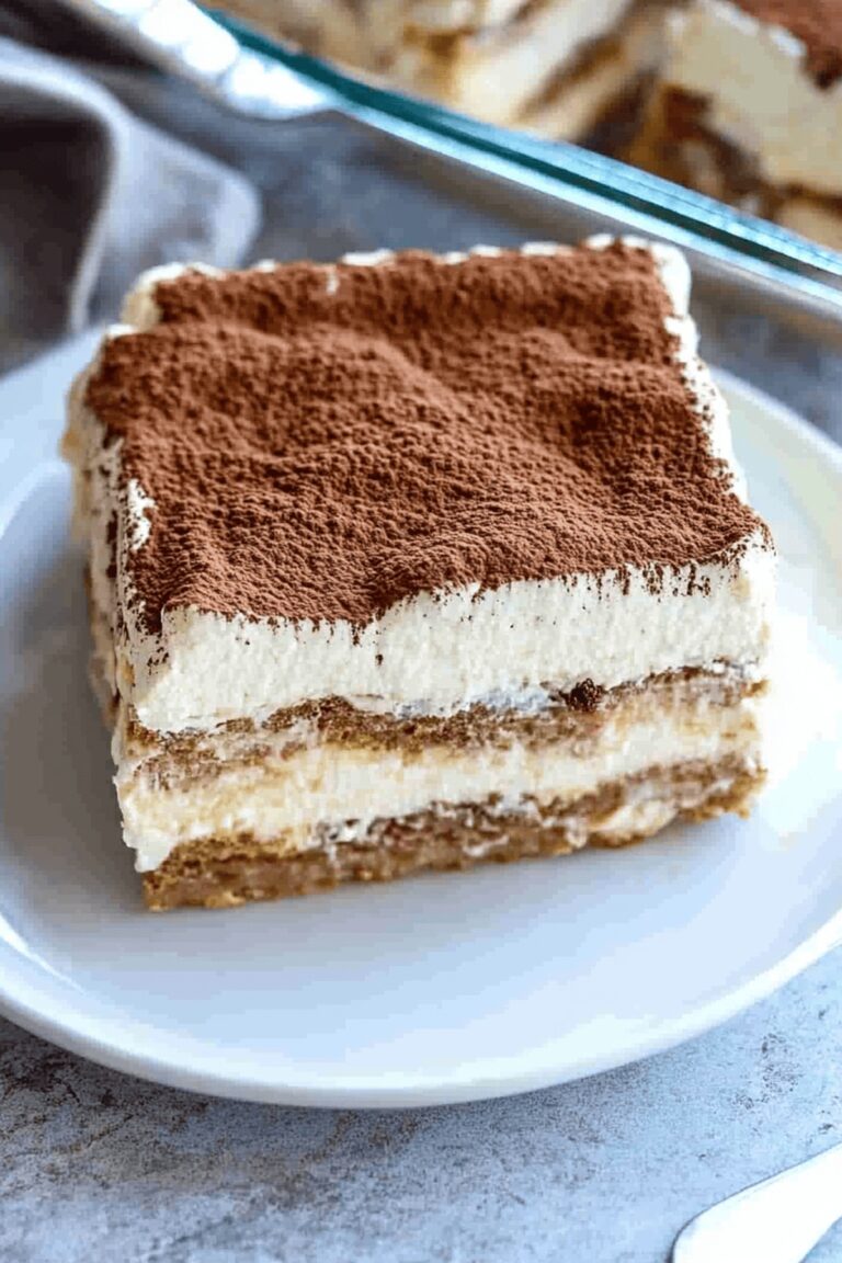 Tiramisu Recipe