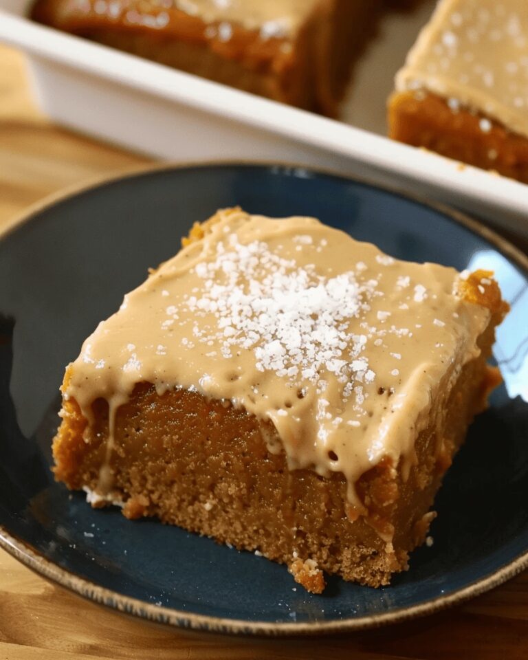 Salted Caramel Pumpkin Cake Recipe