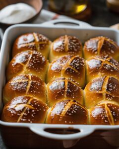 Fluffy Pretzel Rolls Recipe