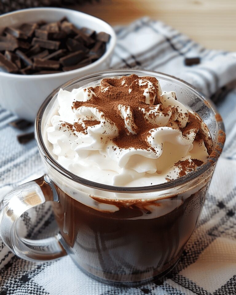 French Hot Chocolate (Chocolat Chaud) Recipe