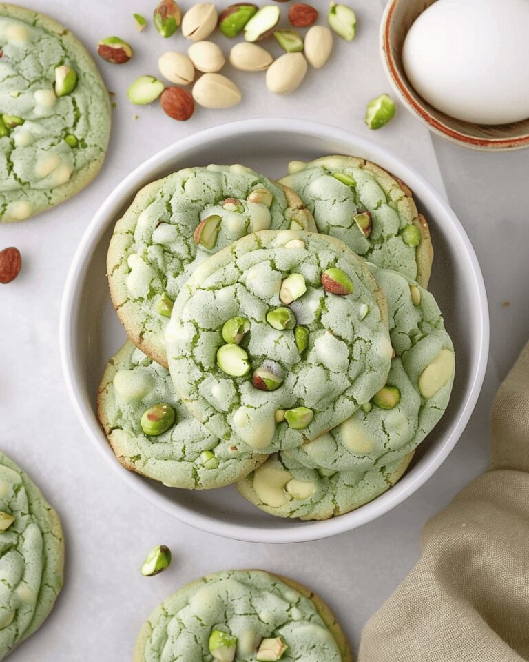 Pistachio Pudding Cookies Recipe