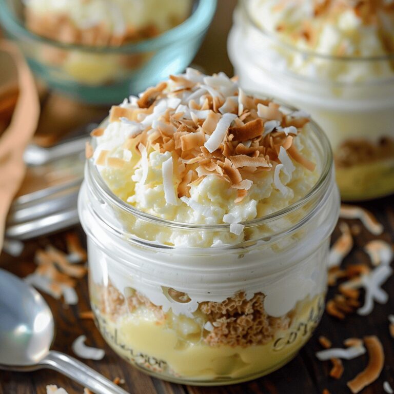 Creamy Coconut Pudding Recipe