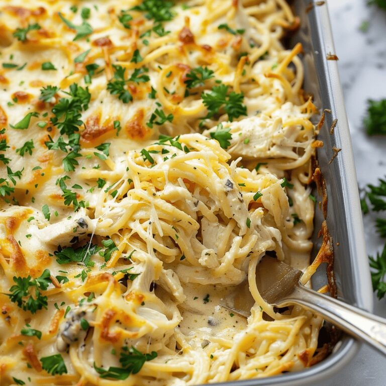 Dreamy Chicken Tetrazzini Recipe