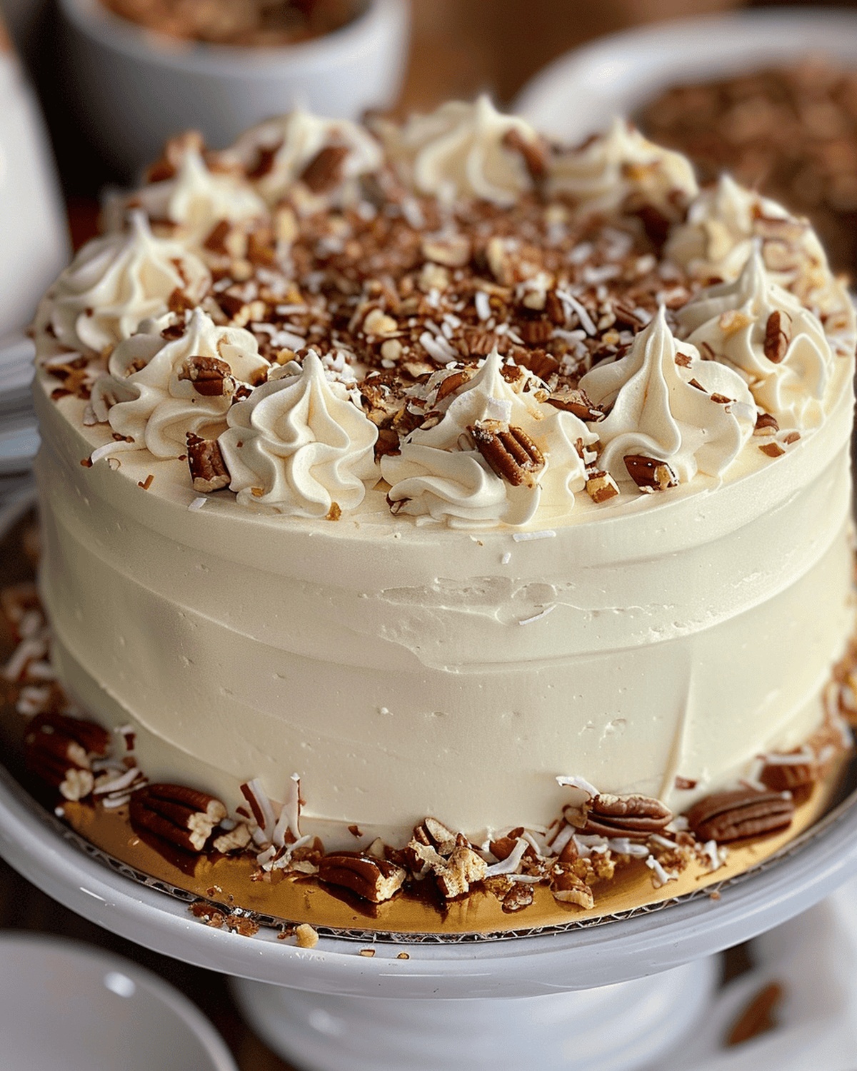 Quick Italian Cream Cake Recipe