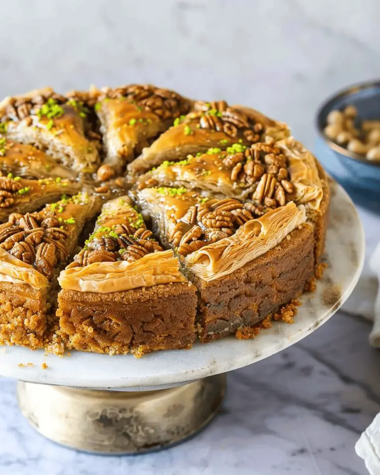 Baklava Cheesecake Recipe