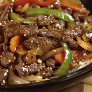 Sizzling Beef and Onion Stir Fry Recipe