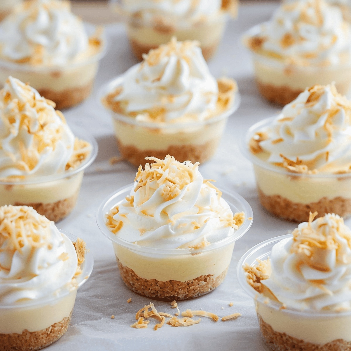 Dreamy Coconut Cream Pie Dessert Cups Recipe