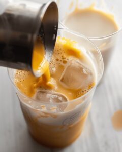 Iced Golden Milk Latte (Paleo, Vegan) Recipe