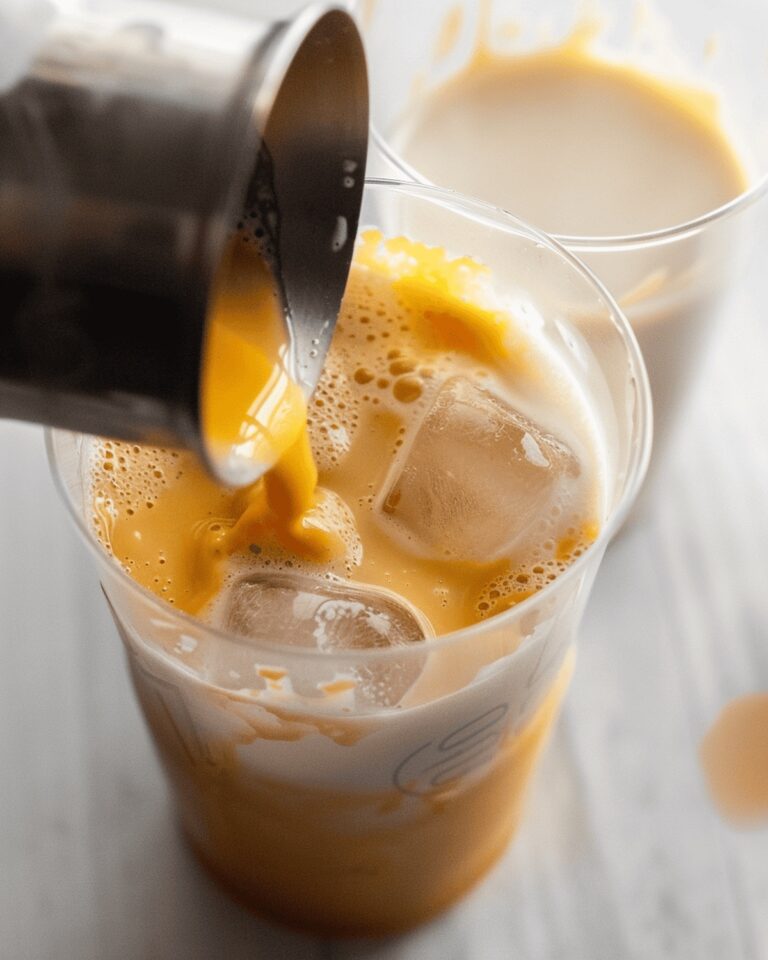 Iced Golden Milk Latte (Paleo, Vegan) Recipe