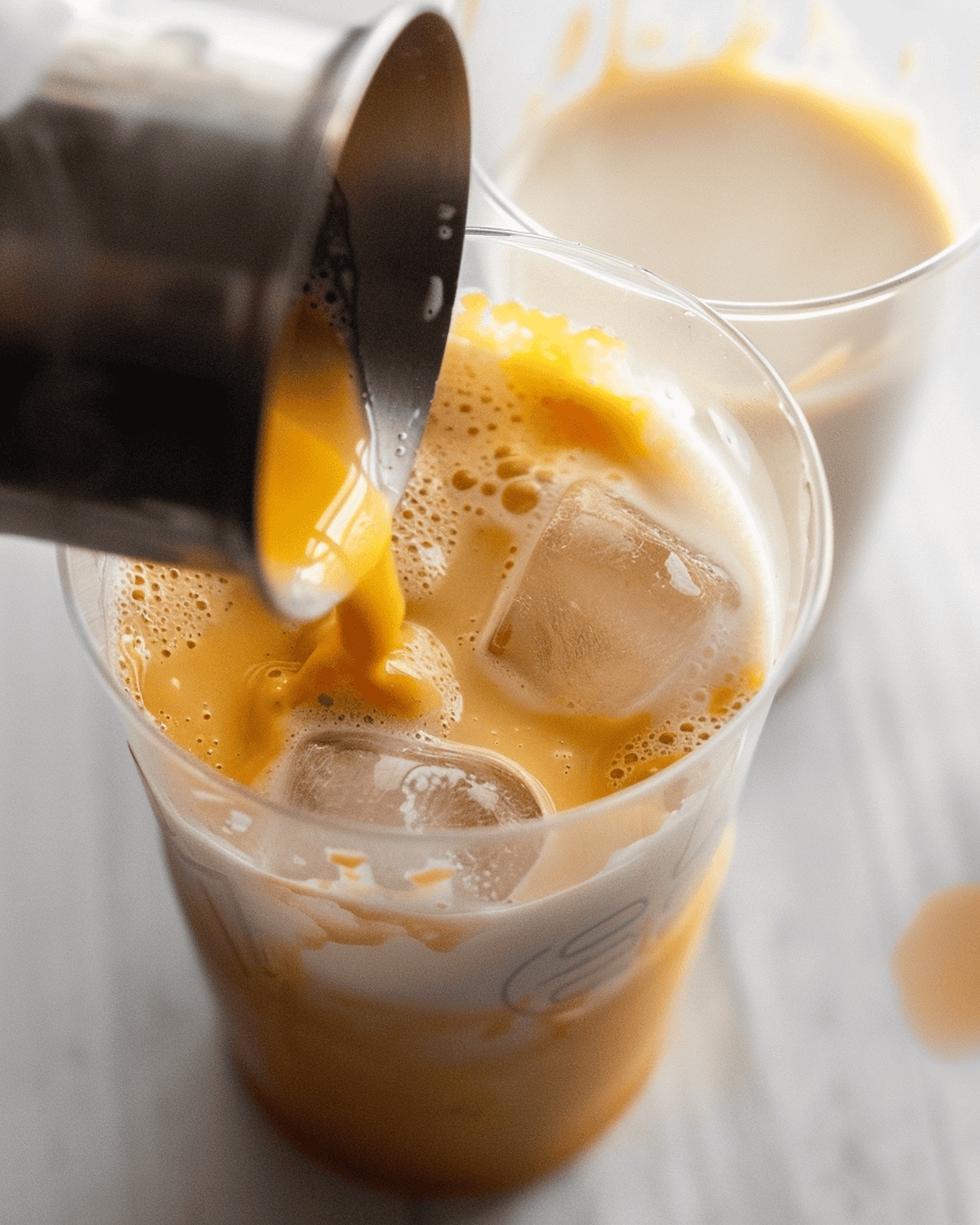 Iced Golden Milk Latte (Paleo, Vegan) Recipe